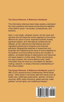 The Ozone Dilemma: A Reference Handbook (Contemporary World Issues)