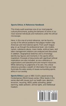 Sports Ethics: A Reference Handbook (Contemporary World Issues)