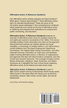 Affirmative Action: A Reference Handbook (Contemporary World Issues)