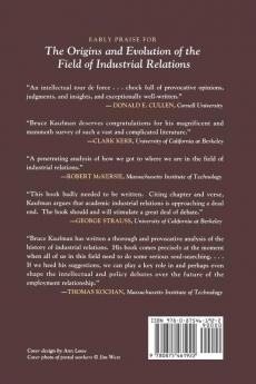 The Origins & Evolution of the Field of Industrial Relations in the United States