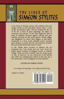 The Lives Of Simeon Stylites: Lives of Simeon Stylites: 112 (Cistercian Studies Series)