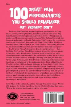 100 Great Film Performances You Should Remember