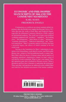 The Economic and Philosophic Manuscripts of 1844 and the Communist Manifesto