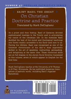 On Christian Doctrine and Practice: 47 (St. Vladimirs Seminary Press Popular Patristics)