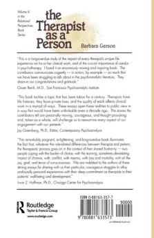 Therapist as a Person