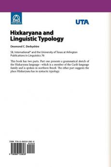 Hixkaryana and Linguistic Typology