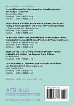 Early Focus: Working with Young Blind and Visually Impaired Children and Their Families