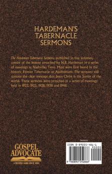 Hardeman's Tabernacle Sermons Volume I: 01