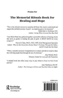 Memorial Rituals Book for Healing and Hope