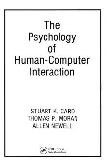 Psychology of Human-Computer Interaction