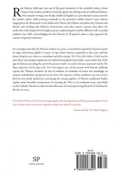 The Crisis of the Modern World