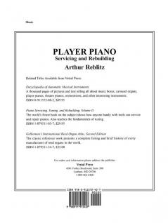 Player Piano: Servicing and Rebuilding