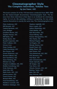 Cinematographer Style- The Complete Interviews Vol. II: The Complete Interviews Conducted from 2003-2005