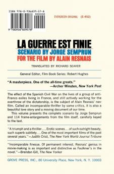 La Guerre Est Finie