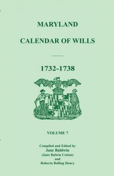 Maryland Calendar of Wills Volume 7