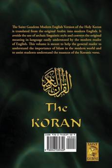 The Koran: Saint Gaudens Modern English Version