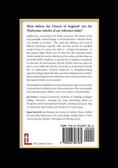 The Thirty-Nine Articles