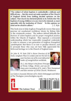 The Anglican Evangelical Doctrine of Infant Baptism