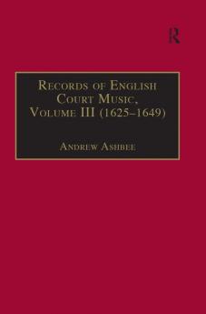 Records of English Court Music