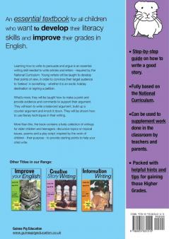 Learning Persuasive Writing And Argument (9-14 years)