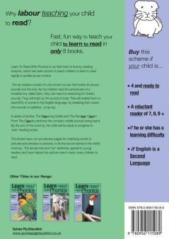 Learn to Read with Phonics: Beginner Reader Book 6. A fun colour in phonic reading scheme: v. 8 Bk. 6