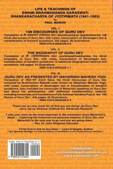 Guru Dev as Presented by Maharishi Mahesh Yogi