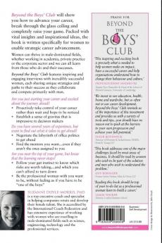 Beyond the Boys' Club: Strategies for Achieving Career Success as a Woman Working in a Male-dominated Field