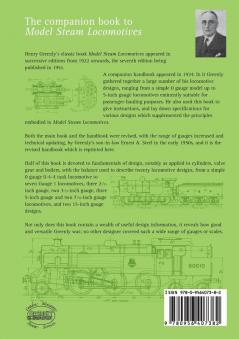 Greenly's Model Steam Locomotive Designs and Specifications