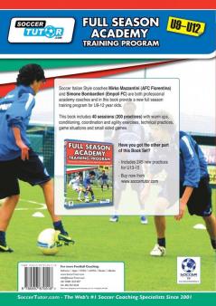 Full Season Academy Training Program u9-12 - 40 Sessions (200 Practices) from Italian Serie 'A' Coaches