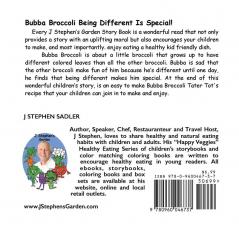 Bubba Broccoli Storybook 2: Being Different Is Special! (Happy Veggies Healthy Eating Storybook Series)