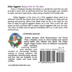 Eddie Eggplant Storybook 4: Being Little Is The Best! (Happy Veggies Healthy Eating Storybook Series)