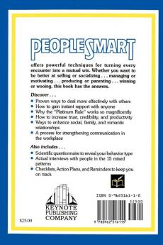 People Smart: Powerful Techniques for Turning Every Encounter into a Mutual Win