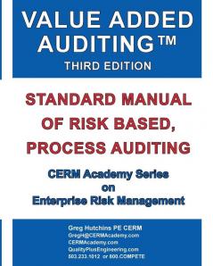 Value Added Auditing Third Edition: Standard Manual of Risk Based Process Auditing