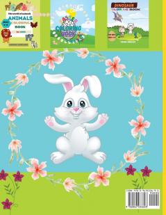 Adorable Rabbits: Amazing Coloring Book for Kids Ages 2-6 Easy Fun Bunny Coloring and Activity Book with Super Cute Rabbits