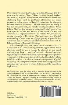 Cyprian and the Bishops of Rome: Questions of Papal Primary in the Early Church: 11 (Early Christian Studies)