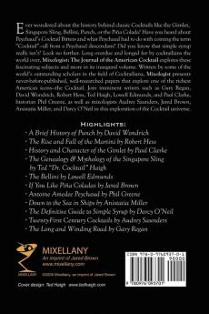 Mixologist: The Journal of the American Cocktail Volume 1