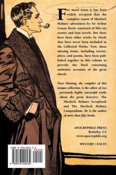 The Final Adventures of Sherlock Holmes