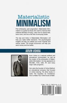 Materialistic Minimalism