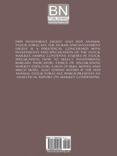 Investment Digest and Annual Stock Forecast