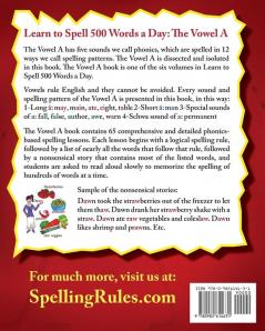 Learn to Spell 500 Words a Day