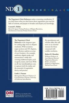 The Negotiator's Desk Reference