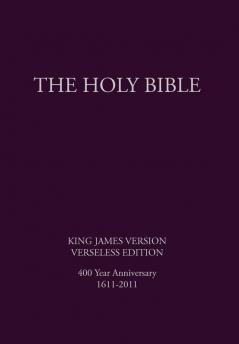 The Holy Bible King James Version Verseless Edition