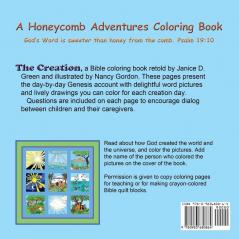 The Creation: Color your own pictures: 2 (Honeycomb Adventures Coloring Book)