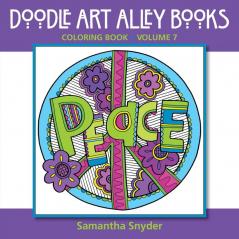 Peace: Coloring Book: 7 (Doodle Art Alley Books)