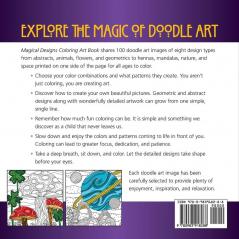 Magical Designs Coloring Art Book: 100 Hand-Drawn Inspirations (Doodle Art Alley Books)