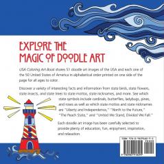 USA Coloring Art Book