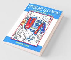 USA Coloring Art Book
