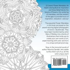 52 (more) Flower Mandalas: An Adult Coloring Book for Inspiration and Stress Relief