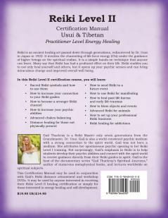 REIKI Usui & Tibetan Level II Certification Manual Practitioner Level Energy Healing