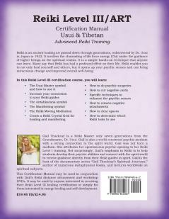 REIKI Usui & Tibetan Level III/ART Certification Manual Advanced Reiki Training